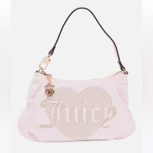 🎀Juicy Couture “Queen Couture” Pink / Gold Wristlet🎀